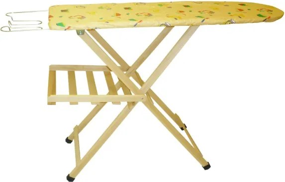 Asse da stiro modello LADY in legno massello NATURALE