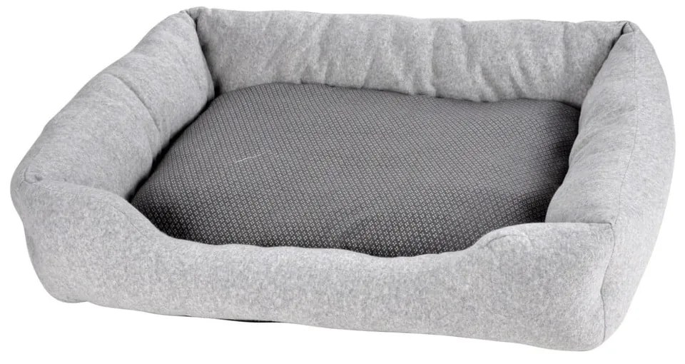 Cuccia grigio chiaro per cane 50x38 cm Graphene – Love Story