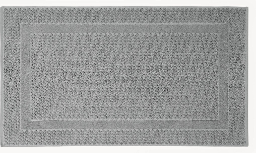 Tappetino da bagno antiscivolo con motivo a nido d'ape Katharina