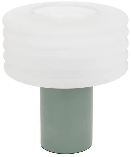 Atmosphera - Lampada da tavolo ASTI 1xE27/60W/230V verde