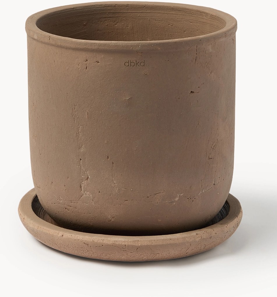 Vaso per piante da esterno in terracotta Terra, alt. 26 cm