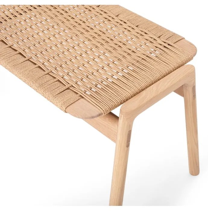 Panchina di colore naturale Klupa – Gazzda