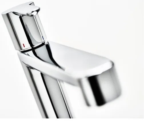 Ravak X070114 - Miscelatore per lavabo PURI 32,2 cm cromo lucido