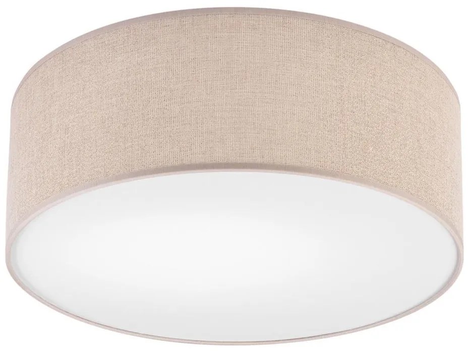 Plafoniera MONTE 1xE27/60W/230V diametro 35 cm marrone
