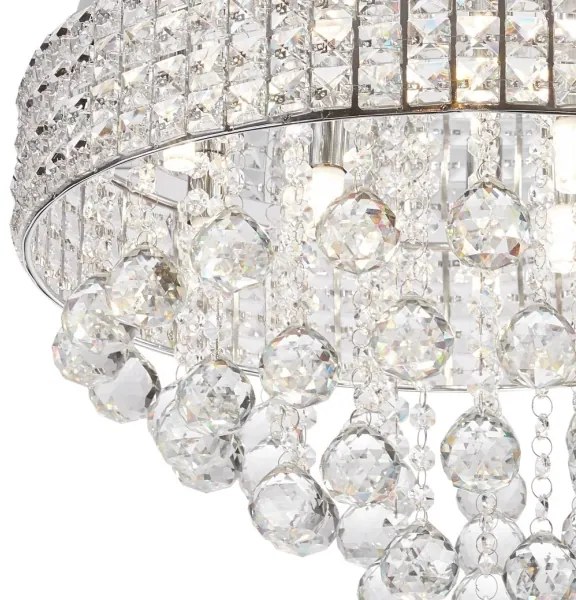 Zuma Line 19027-L - Plafoniera CAPRI 9xG9/25W/230V cromo