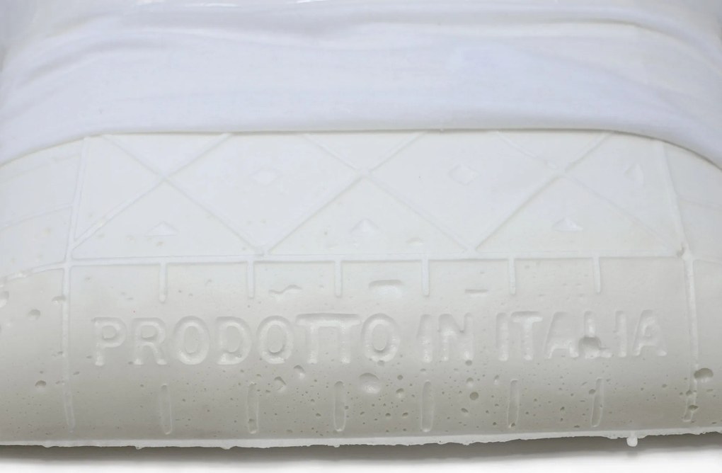 Guanciale 42x72x11 cm in Memory Foam Bianco...
