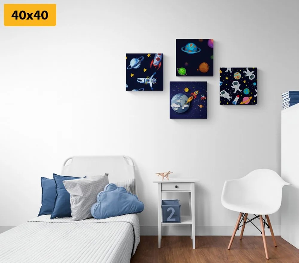 Set di quadri – Universo misterioso