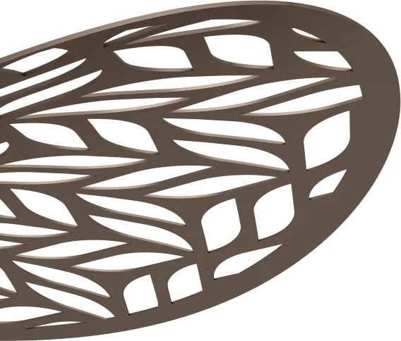 Eglo 44124 - Lampadario a sospensione con cavo SWABY 1xE27/60W/230V diam. 40 cm bronzo