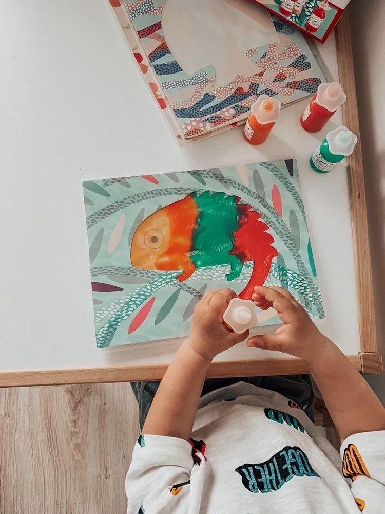 Gioco d'arte - camaleonte