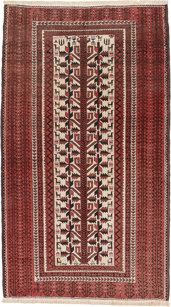 Beluch Tappeto persiano 180x110 (Iran) Annodato A Mano