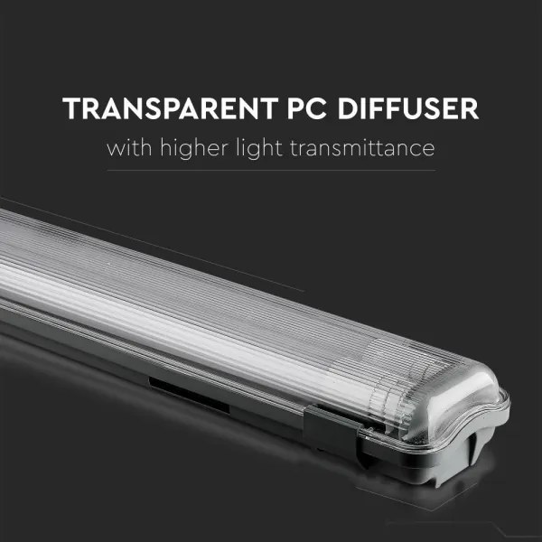 Lampada fluorescente tecnica LED T8 2xG13/22W/230V IP65 6400K 156 cm
