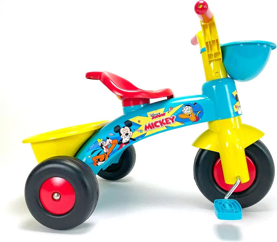 Triciclo per Bambini 55x42x47 cm con Pedali Disney Mickey Mouse...