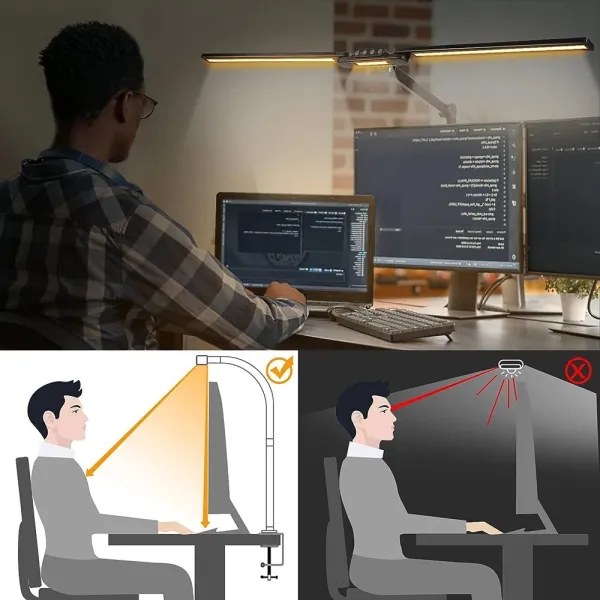 Brilagi - Lampada da tavolo LED dimmerabile con funzione Touch VARIO LED/24W/230V 3000-6500K nero