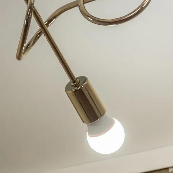 Plafoniera OXFORD 3xE27/15W/230V, dorata