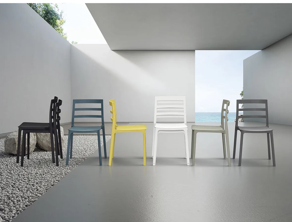 DOGE - sedia di design moderno polipropilene