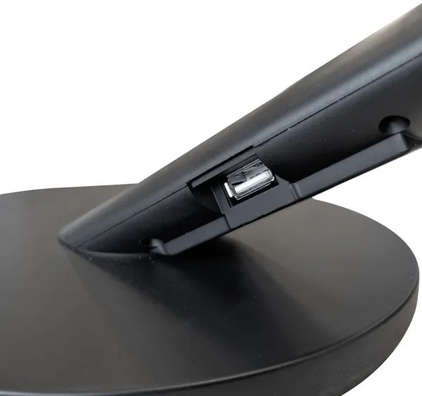 Lampada da tavolo LED dimmerabile con funzione Touch OPTIMUM LED/7W/230V 3000/4000/6000K nero