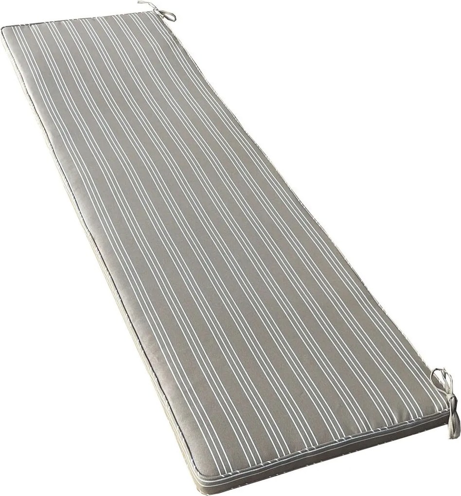 LONG FLATTY - cuscino 150 con doppia cucitura idrorepellente a righe