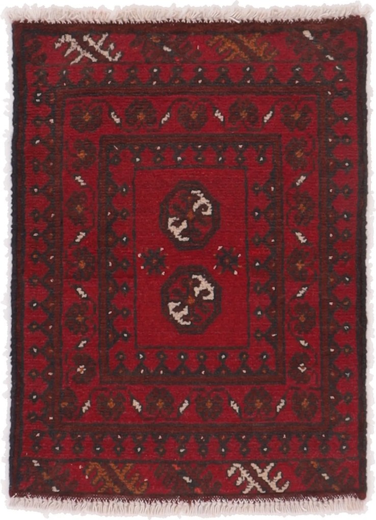 Afghan Tappeto 60x50 (Afghanistan) Annodato A Mano