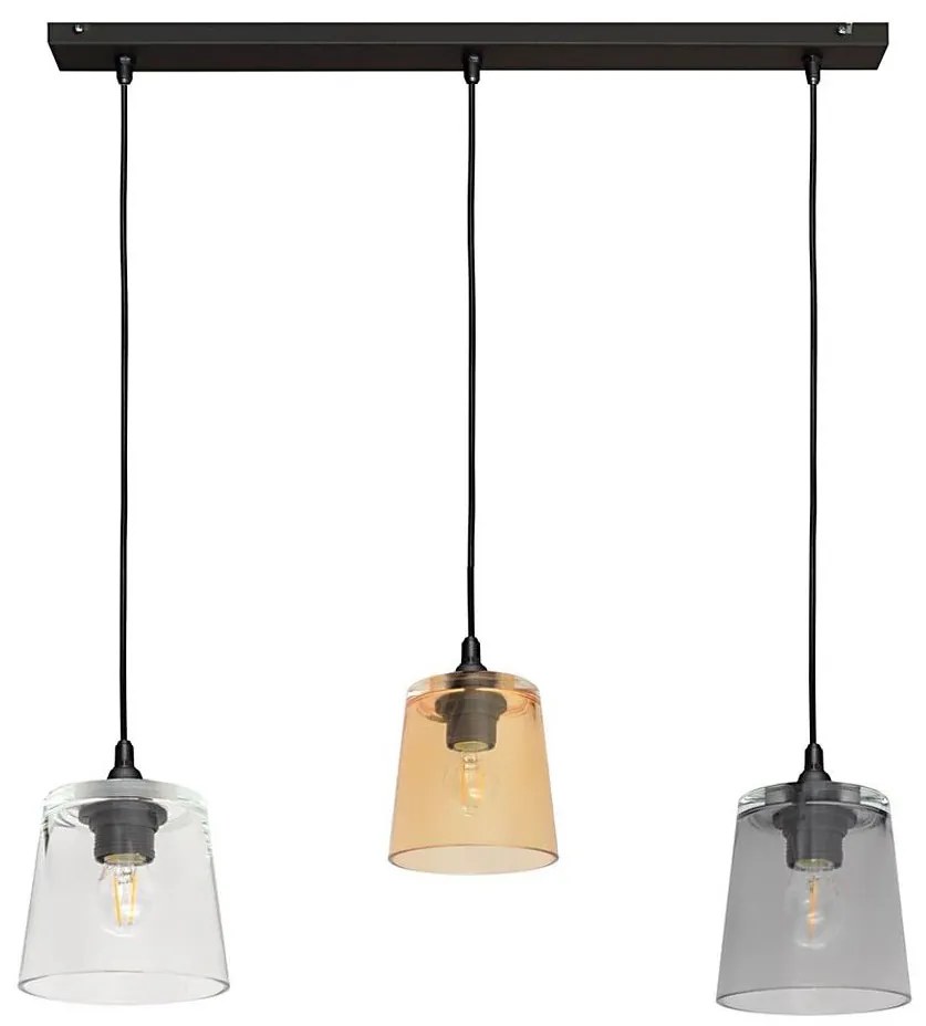 Lampadario a sospensione con filo LUCEA 3xE27/15W/230V