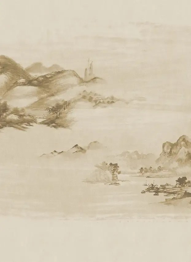 Jannelli & Volpi Wandbild Kawa - Sepia Panel 3
