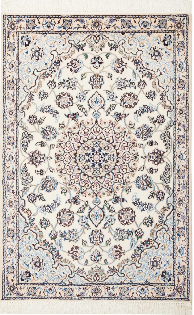 Nain Tappeto 80x120 (Iran) Annodato A Mano