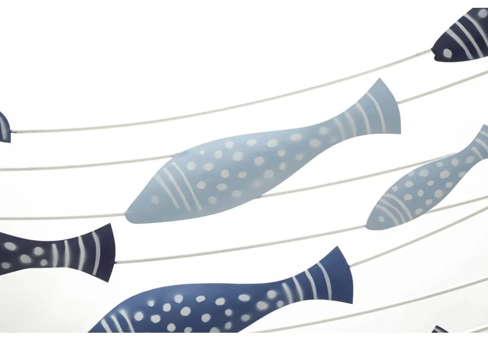 Decorazione da parete in metallo 96,5x61 cm Pesci - Mauro Ferretti