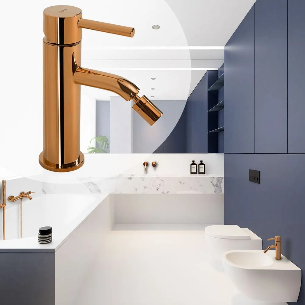 Rubinetto da bidet Rea Lungo Copper