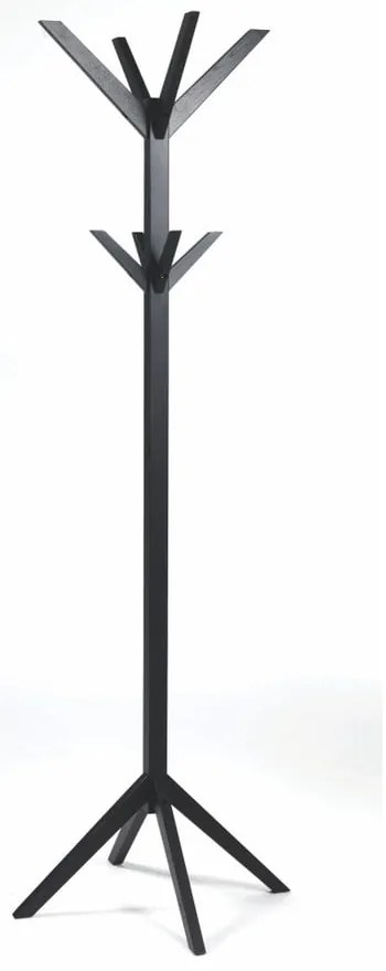 Appendiabiti in rovere nero Ran Confetti - Rowico