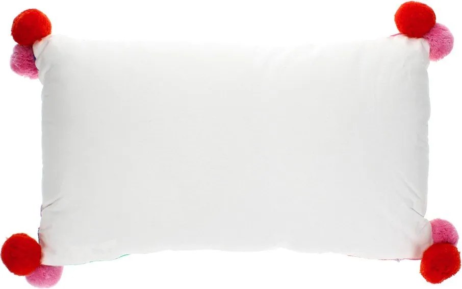 Cuscino per bambini in misto cotone 50x33 cm Rainbow – Rex London
