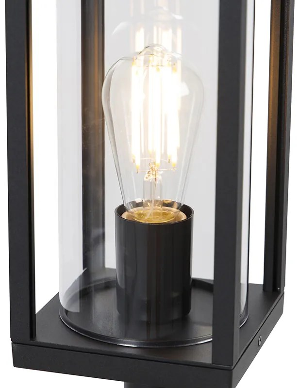 Lampada da terra per esterni industriale nera 100 cm IP44 - Charlois