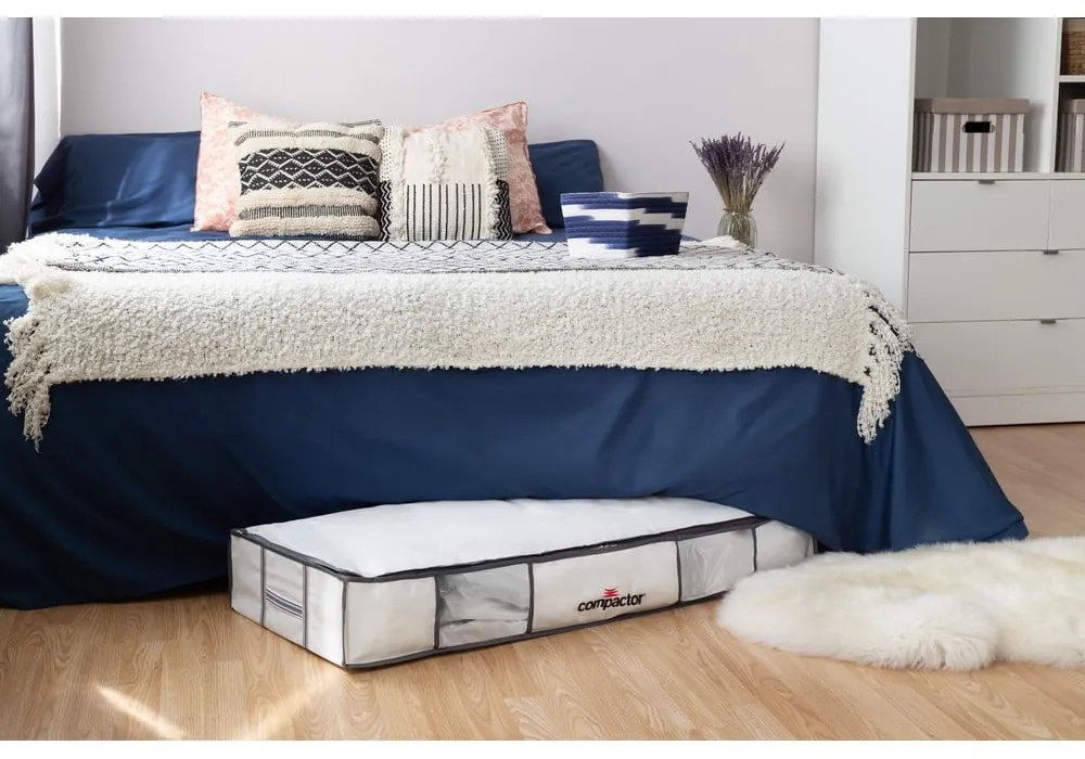 Organizer per sottoletto sottovuoto in tessuto/in plastica 105x45x15,5 cm Life – Compactor