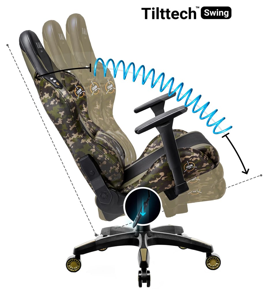 Sedia Da Bambino Diablo X-Horn 2.0 Kids Size: Legion