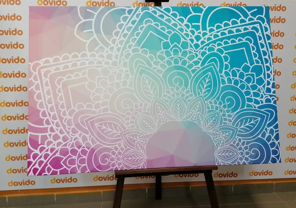 Stampa su tela – Elementi di Mandala
