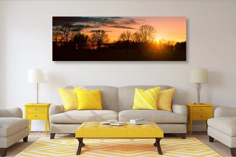Quadro su tela – Splendido tramonto