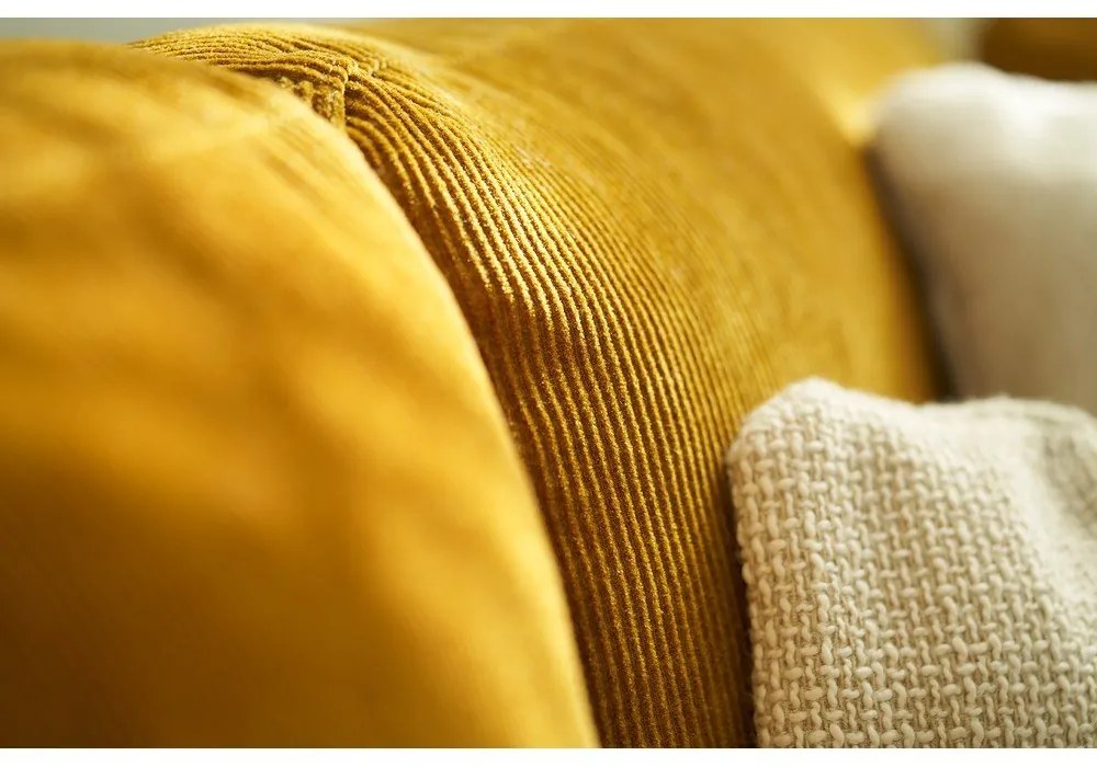 Divano angolare giallo scuro Sigge - Sits