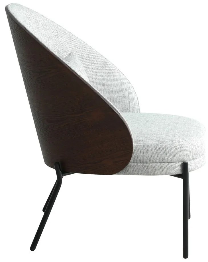 Poltrona grigio chiaro Canelas - House Nordic