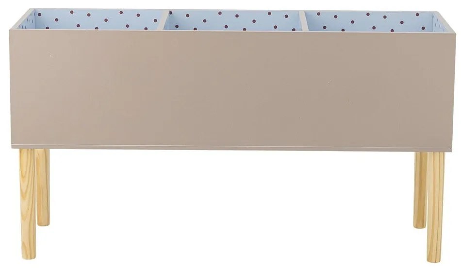 Libreria per bambini beige 90x50x30 cm Salam – Bloomingville Mini
