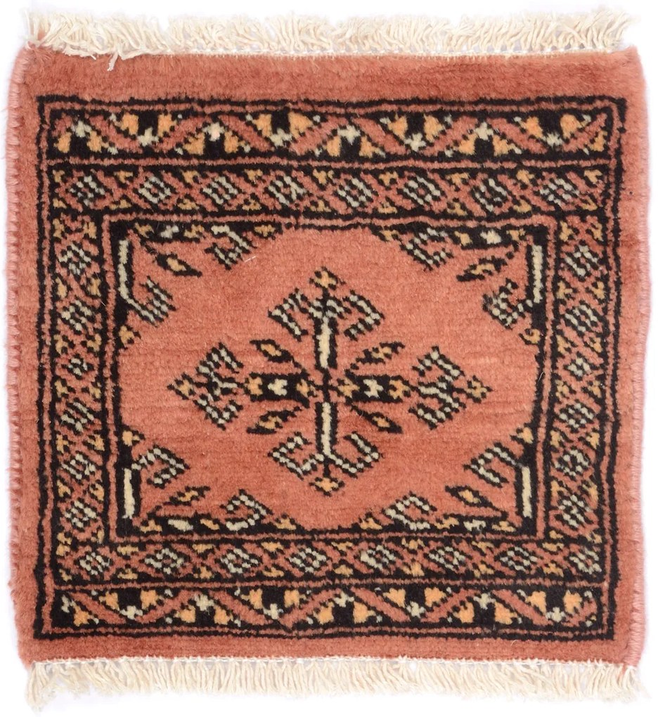 Bokhara Tappeto 30 x 30 (Pakistan) Annodato A Mano