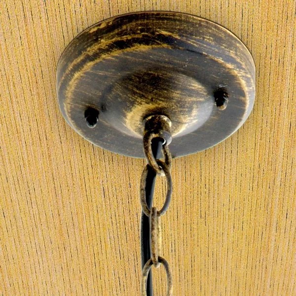 Orion - Lampada da esterno a sospensione TAVERNA 1xE27/60W/230V IP23 bronzo/patina