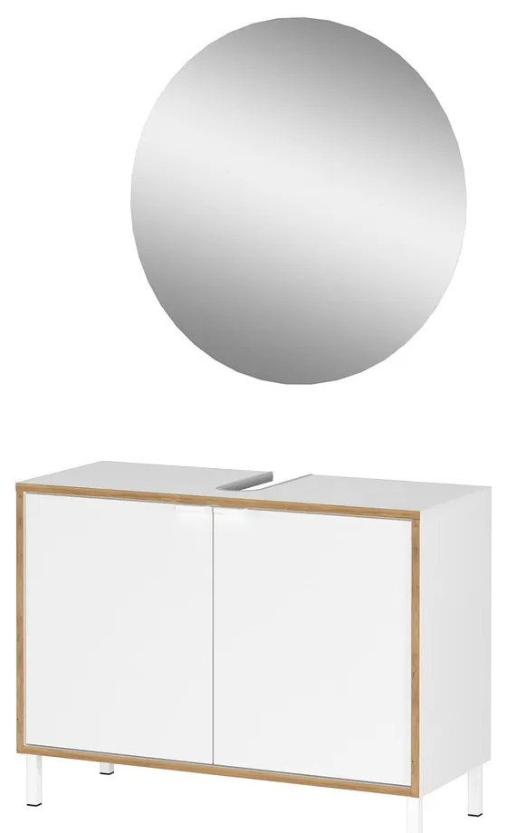 Set da bagno bianco Topeka – Germania