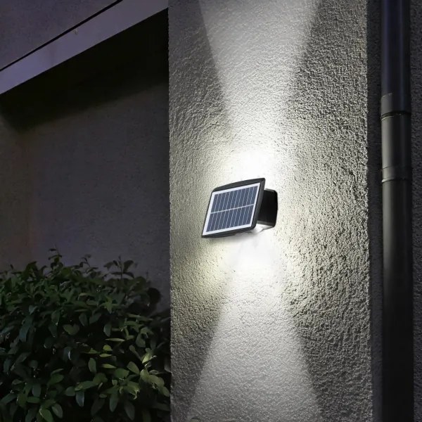 Solight WL917 - Lampada solare da parete a LED/3,7V IP44 1200 mAh
