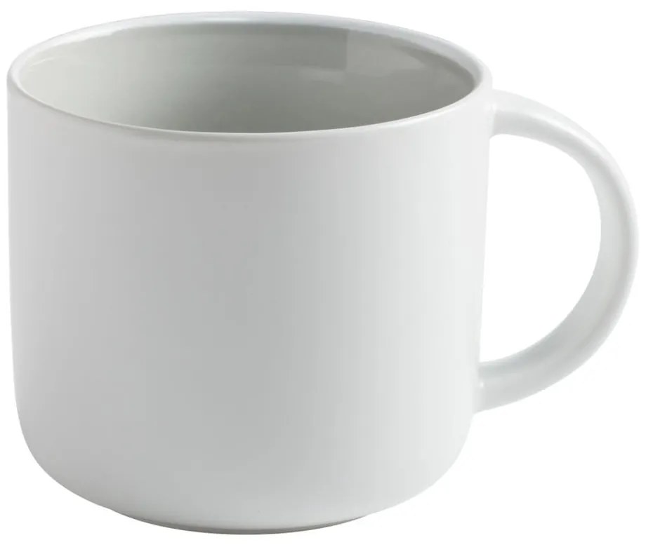 Tazza in porcellana bianca con interno grigio Maxwell &amp; Williams Tint, 440 ml - Maxwell &amp; Williams