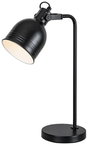 Rabalux 2240 - Lampada da tavolo FLINT 1xE14/25W/230V nero