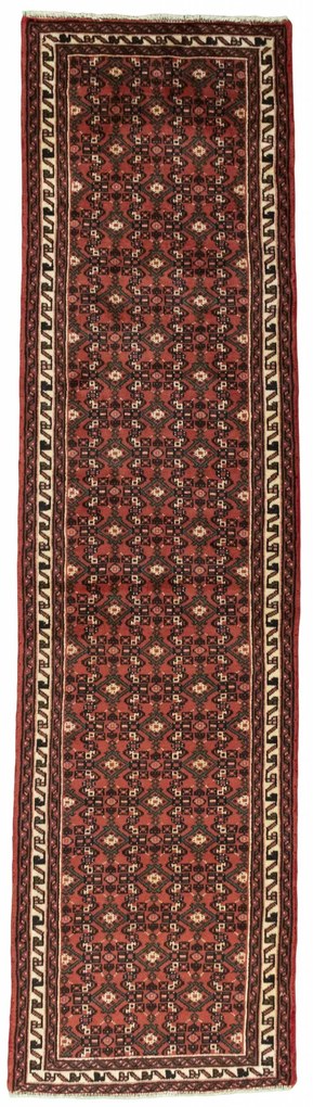 Hosseinabad Tappeto persiano 80 x 290 Rosso (Iran) Annodato A Mano