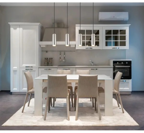 Globo 57911-4H - Lampadario a sospensione con filo ROBBY 4xGU10/35W/230V cromo opaco