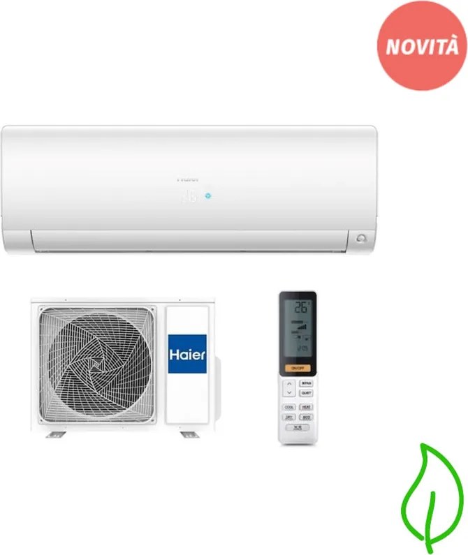 Condizionatore monosplit Flexis Plus white 12000 btu codice prod: as35s2sf1fa-mw3 +1u35s2sm1fa-2 - Haier