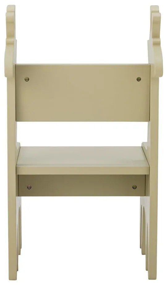 Sedia per bambini beige Ibber – Bloomingville Mini