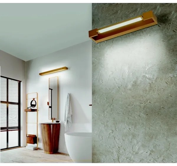 Azzardo AZ5243 - Applique a LED da bagno DALI 12W/230V 3000K IP44 45 cm