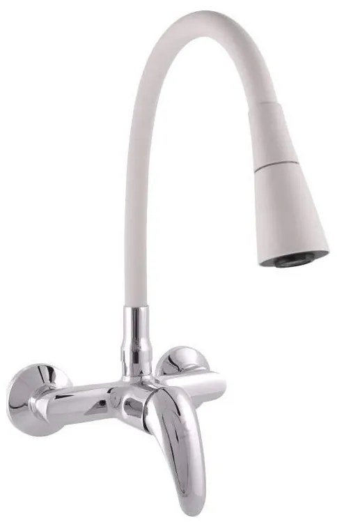 RAV Slezák SA002.5/13S - Miscelatore per lavello SAZAVA 32,3 cm grigio/cromo lucido