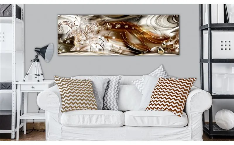 Quadro A Touch of Decadence  Colore Marrone, Dimensioni e Misure 120x40